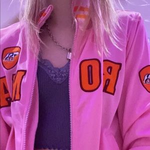 Pink and Orange zip up